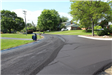 Sutter Lane being paved in the Kirkwood Special Assessment District (S.A.D.)