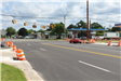 Walton Blvd. and Sashanaw Road intersection after south leg paved
