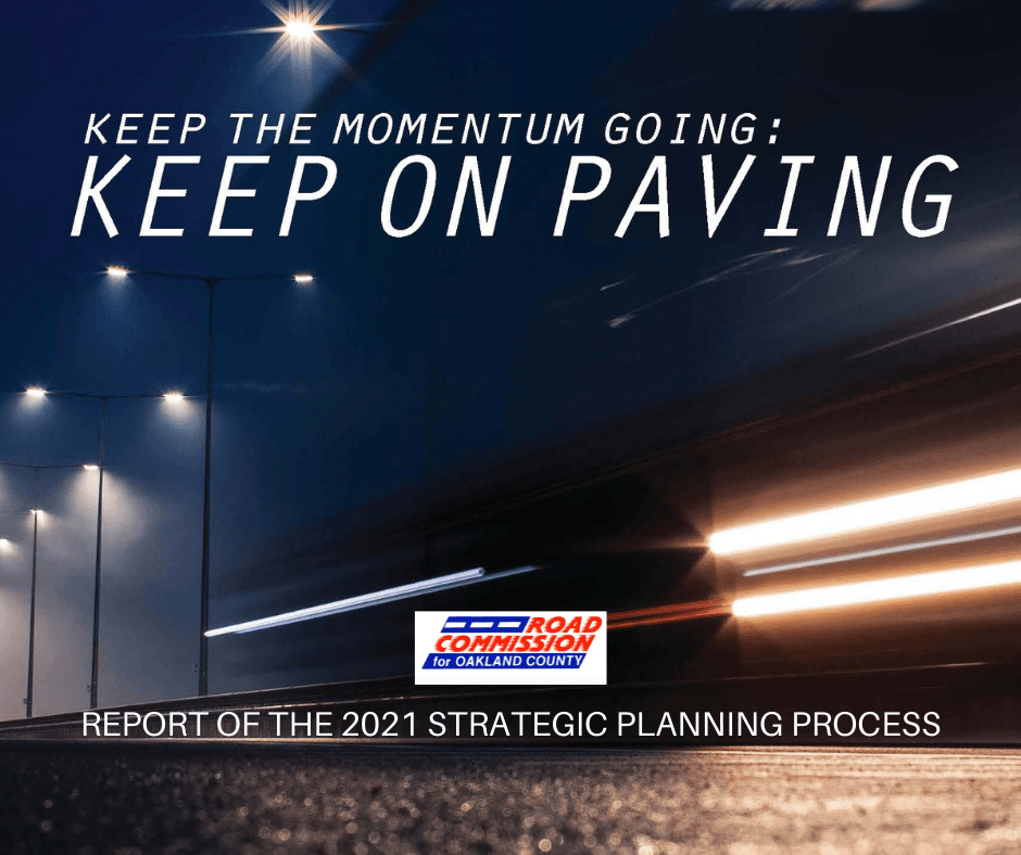 REPORT OF THE 2021 STRATEGIC PLANNING PROCESS Cover photo 