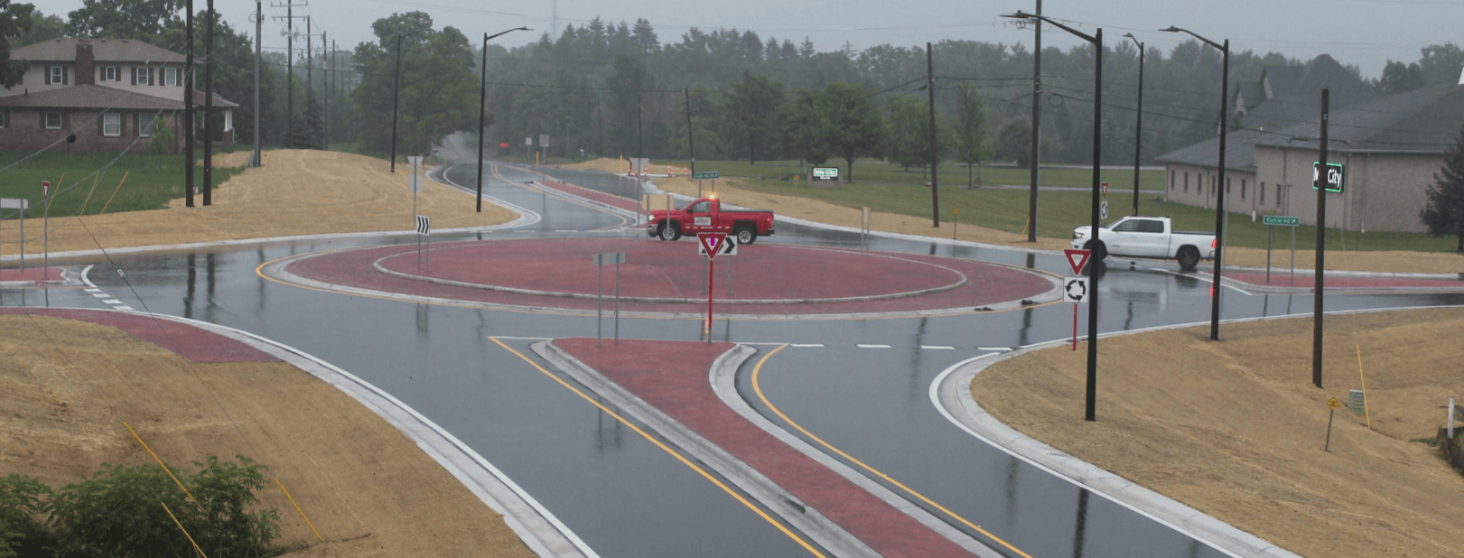 Currie and 8 Mile is open to traffic on 8-8-22