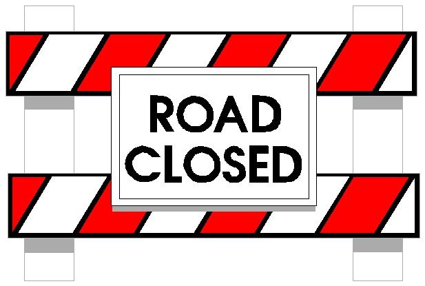 Road Closed Sign Alternate