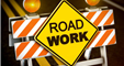 road work sign