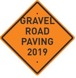 Gravel Road paving
