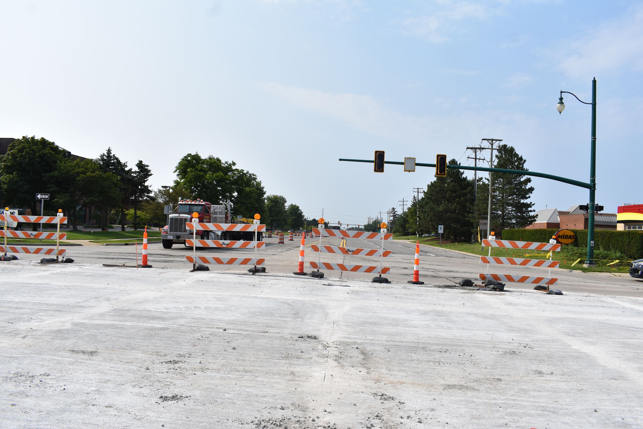 Novi Road south of 12 Mile Road