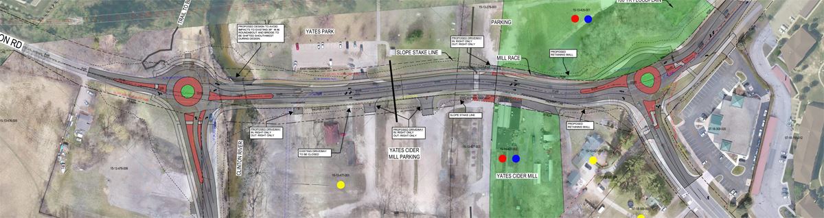 Corridor concept graphic