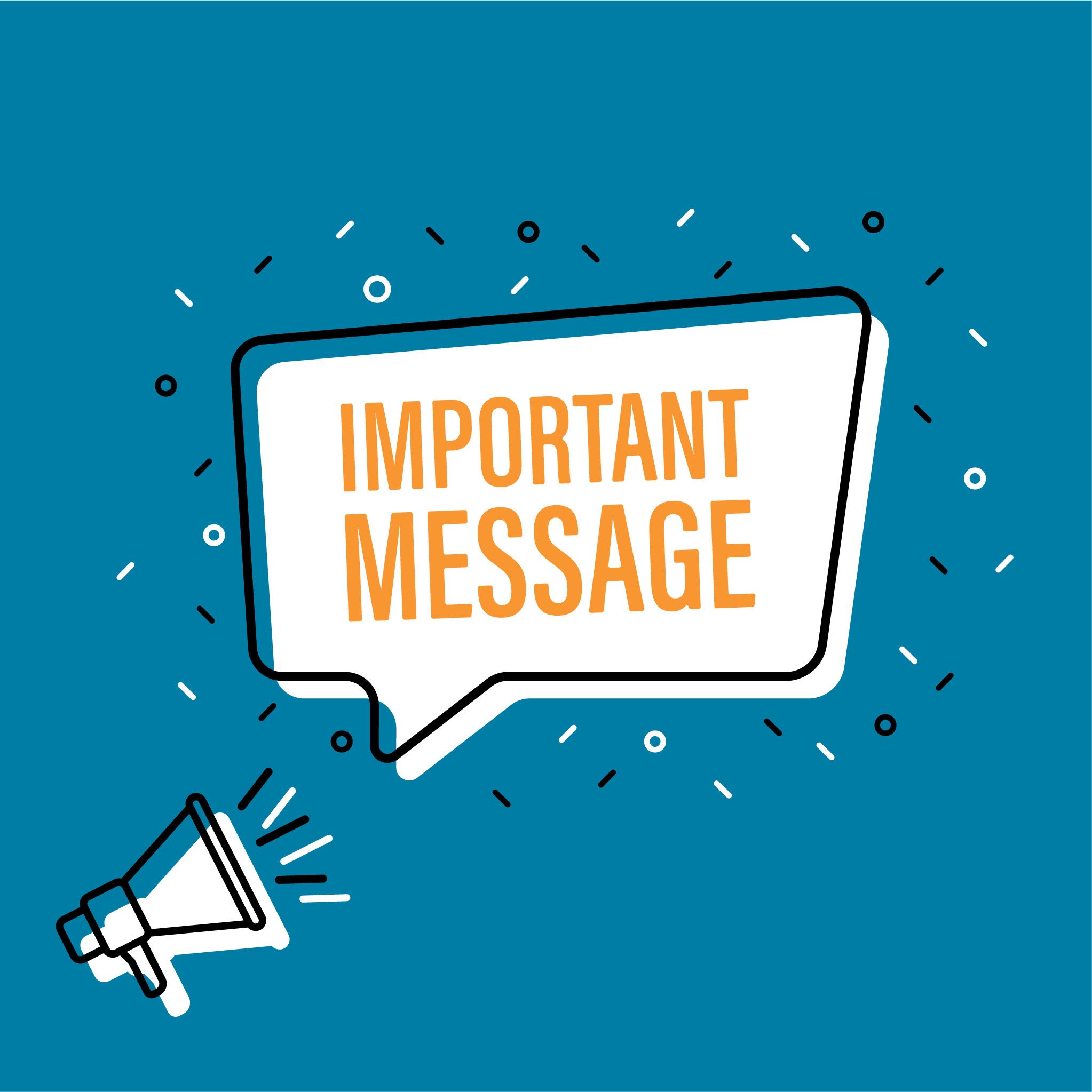 important message image